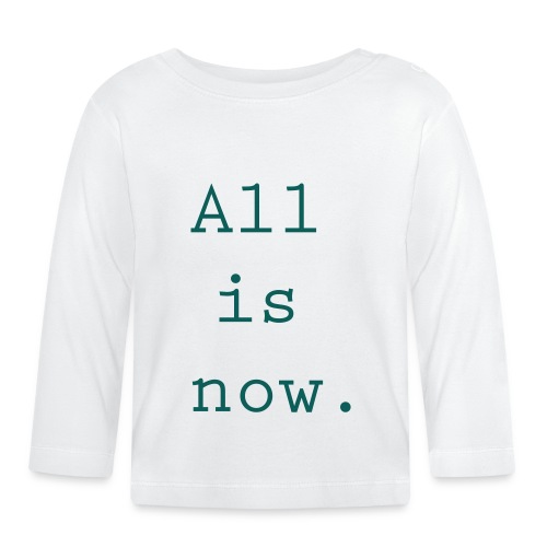 all is now vek2 - Ekologisk långärmad T-shirt baby