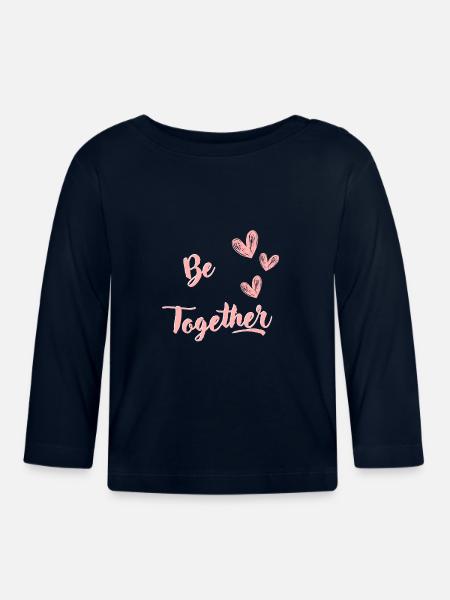 BE TOGETHER bis - Baby Bio-Langarmshirt - Navy