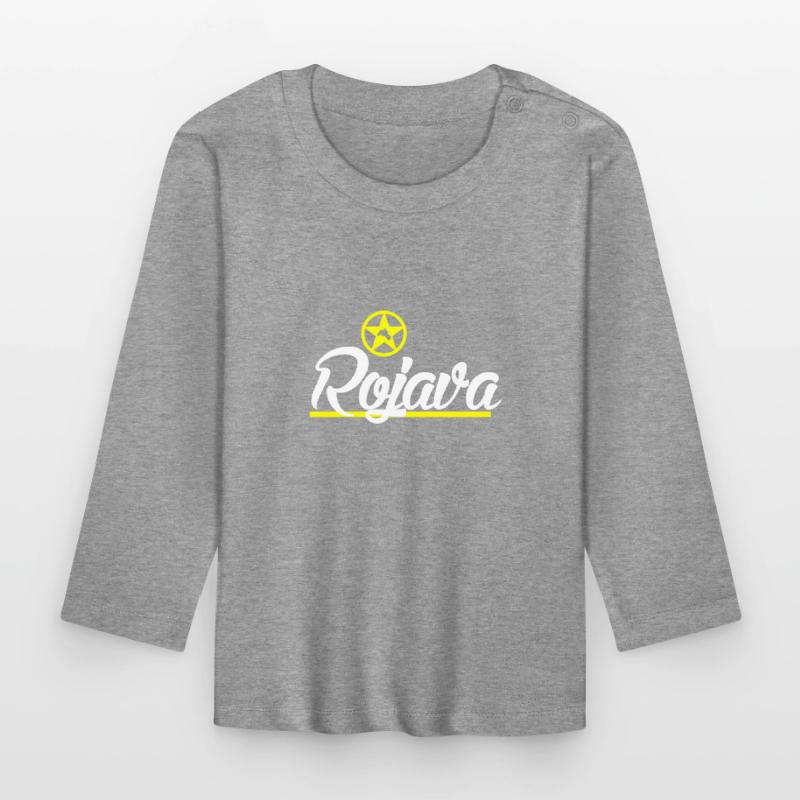 Kurde de Rojava T-shirt manches longues bio Bébé
