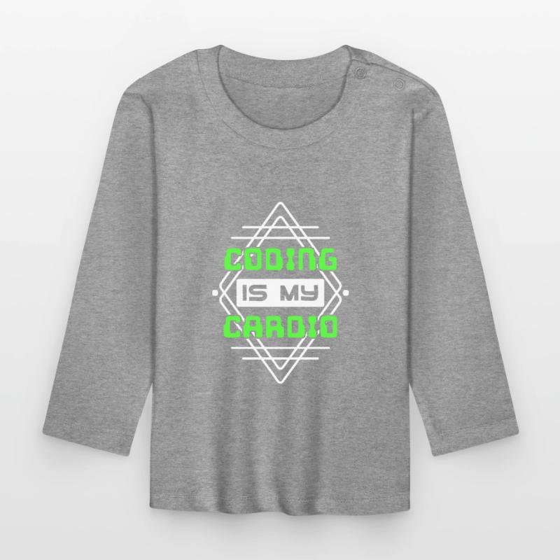 Developer Statement Code Scripting Web Developer Organic Baby Long Sleeve T-Shirt