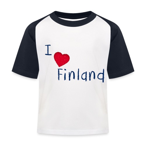 I Love Finland - Lasten pesäpallo  -t-paita