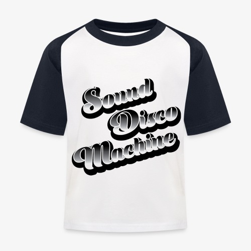 sound disco machine sport - Maglietta da baseball per bambini
