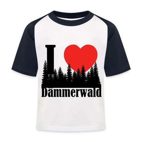 I LOVE DÄMMERWALD - Baseball T-shirt til børn