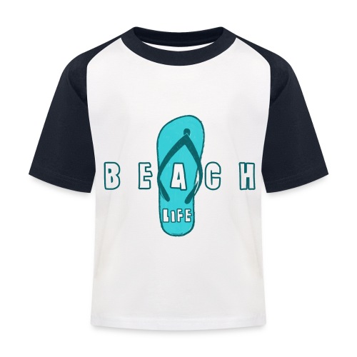 Beach Life varvastossu - Kesä tuotteet jokaiselle - Lasten pesäpallo  -t-paita