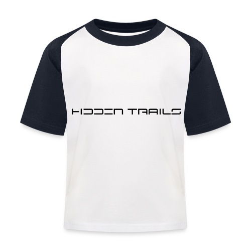 hidden trails - Kinder Baseball T-Shirt