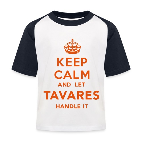 Keep Calm Tavares - Baseboll-T-shirt barn