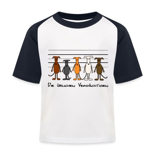 Die üblichen Verdächtigen - Kinder Baseball T-Shirt