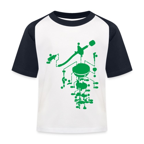 tonearm05 - Kinderen baseball T-shirt