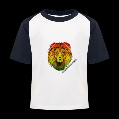 LION HEAD - UNDERGROUNDSOUNDSYSTEM - Kinder Baseball T-Shirt