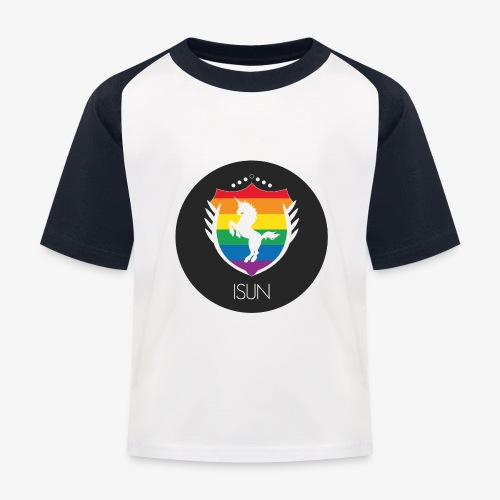 isunpridecirkel - Baseboll-T-shirt barn