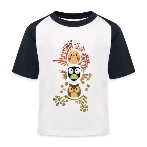 VEYM Good Wise Owls CASE - Kinder Baseball T-Shirt