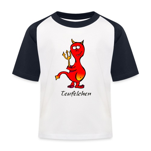 Teufelchen - Kinder Baseball T-Shirt