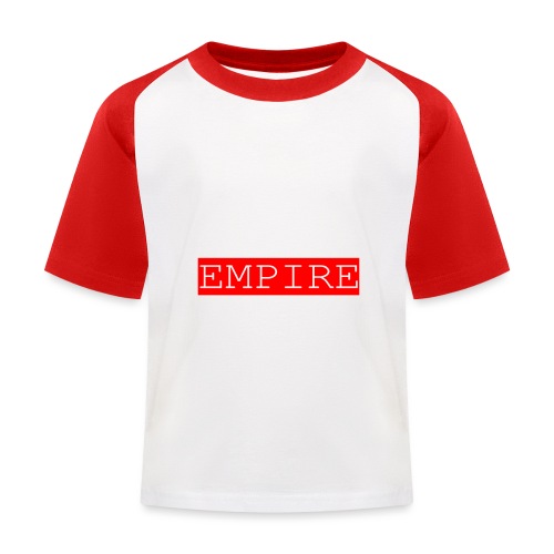 EMPIRE - Maglietta da baseball per bambini