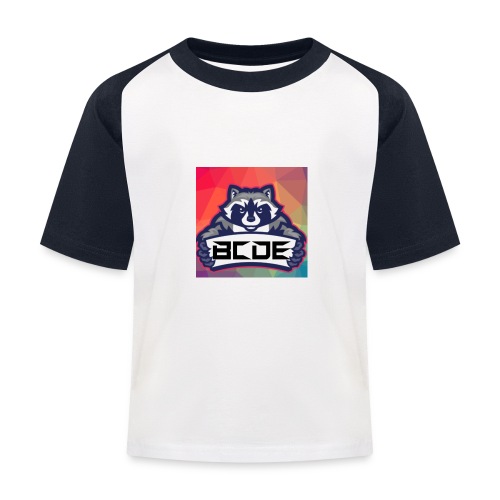 bcde_logo - Koszulka bejsbolowa dziecięca