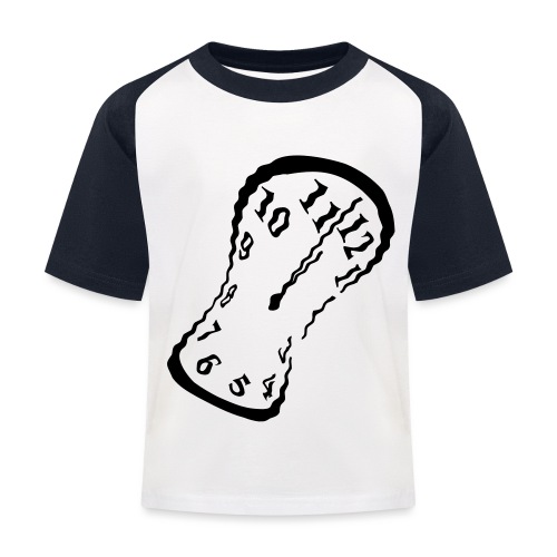 uhr3a 2 - Kinder Baseball T-Shirt