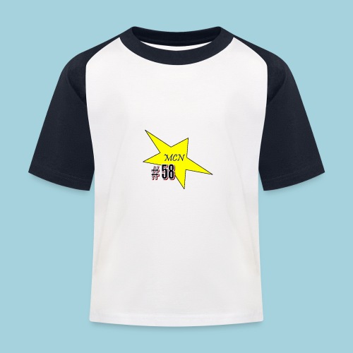 MCN Stern - Kinder Baseball T-Shirt