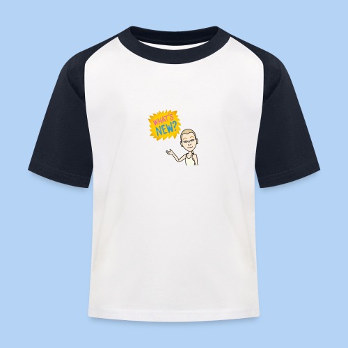 Teile gerne - Kinder Baseball T-Shirt