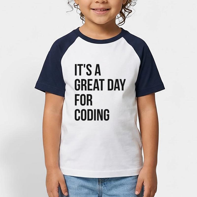 Coding Kids' Baseball T-Shirt