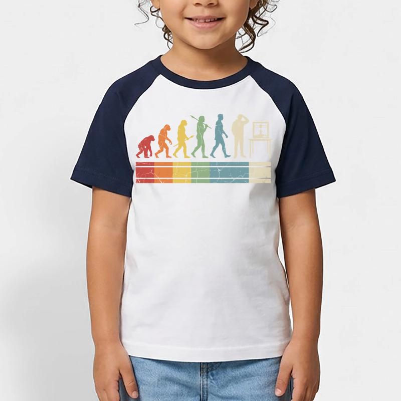Évolution de l’impression 3D – Vintage Maker Design T-shirt baseball Enfant