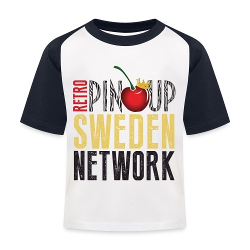 Tanktop Retro Pinup Sweden Crew utsvängd - Baseboll-T-shirt barn