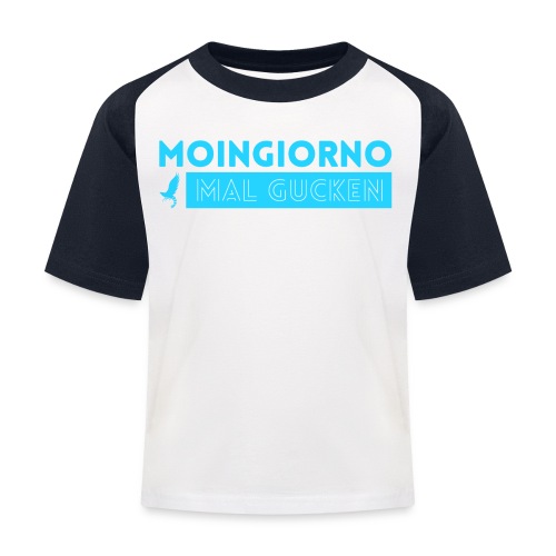 MOINGIORNO MALGUCKEN | cinemaVOLANTE - Kinder Baseball T-Shirt