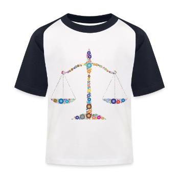 Lawyer Lawyer Judge Judge Law Justi - Kids' Baseball T-Shirt - white/navy - Front