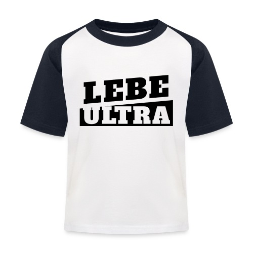 ultras2b w jpg - Kinder Baseball T-Shirt