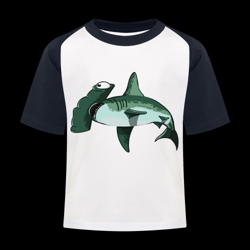 shark - Kinder Baseball T-Shirt