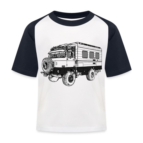 IFA LKW W50 LA 4x4 Koffer - Kinder Baseball T-Shirt