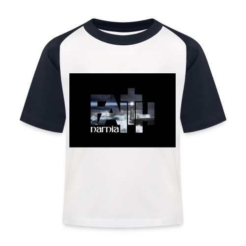 Narnia - Faith Mask - Black - Kids' Baseball T-Shirt