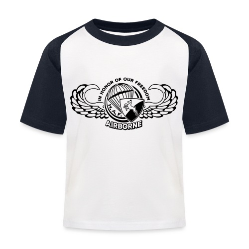 HAF tshirt back2015 - Kids' Baseball T-Shirt