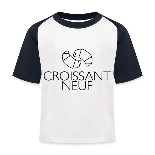 Croissaint Neuf - Kinderen baseball T-shirt