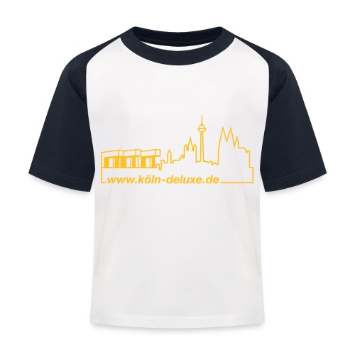 www köln deluxe de Aufkleber - Kinder Baseball T-Shirt