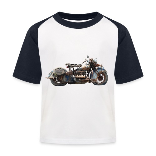 Motorrad - Kinder Baseball T-Shirt
