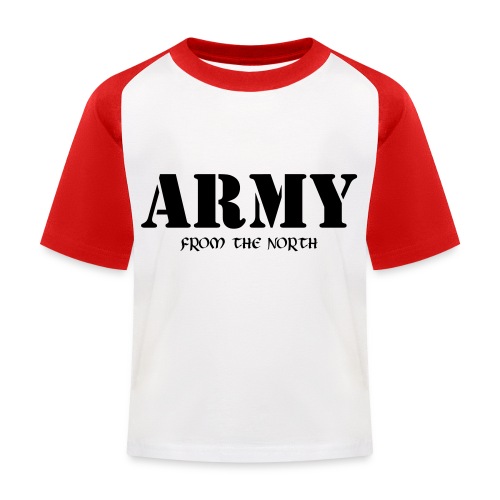 Army from the north - Kinder Baseball T-Shirt