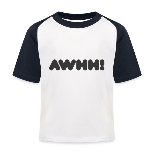 awhh - Kinder Baseball T-Shirt