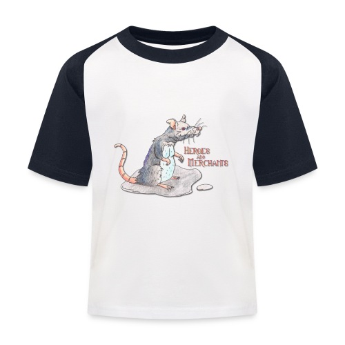 Rat - Kinder Baseball T-Shirt