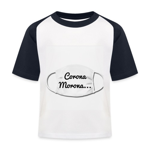 Corona Morona - Kinder Baseball T-Shirt