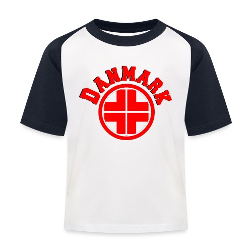 Denmark - Kids' Baseball T-Shirt