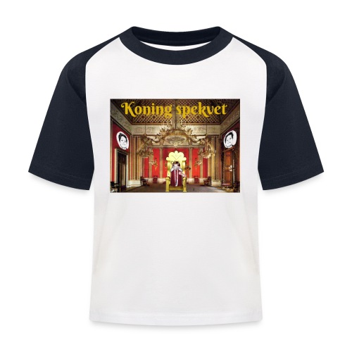 Koning Spekvet - Kinderen baseball T-shirt