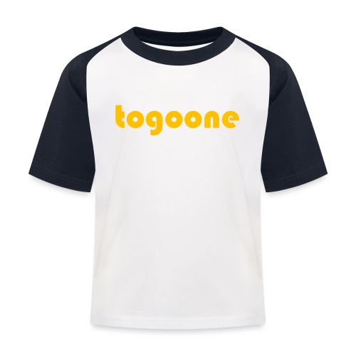 togoone official - Kinder Baseball T-Shirt