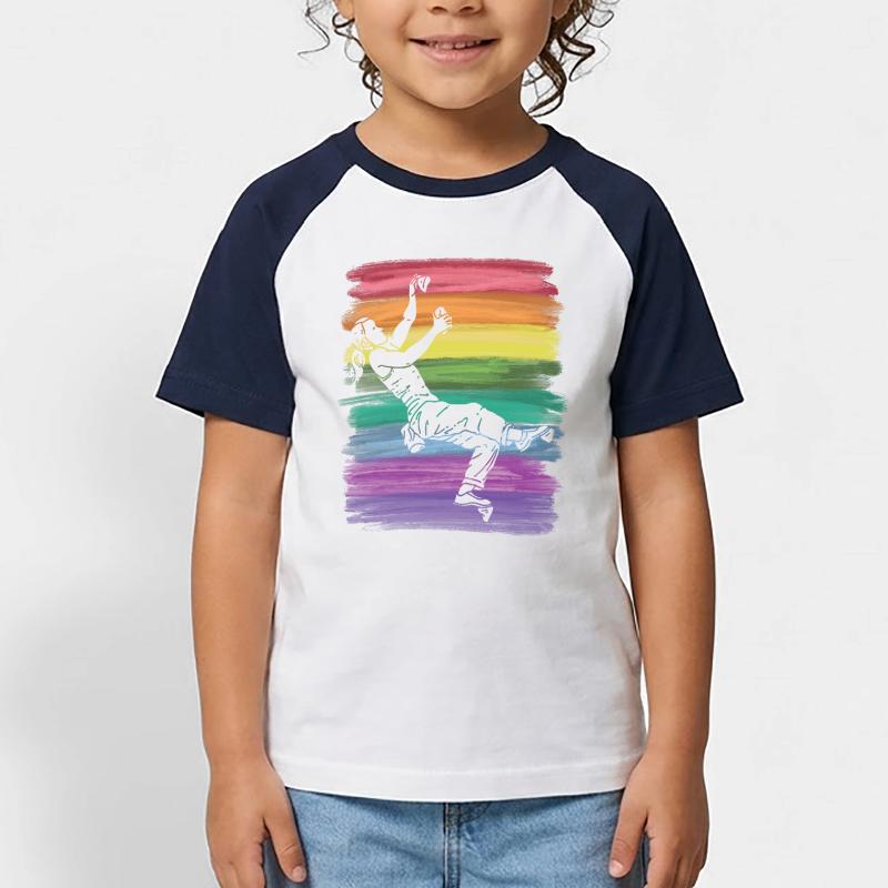Bloc de bloc de Boulderer T-shirt baseball Enfant
