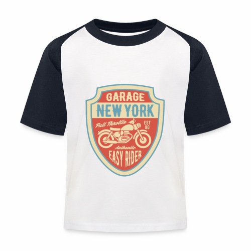 Garage New York - Kinder Baseball T-Shirt