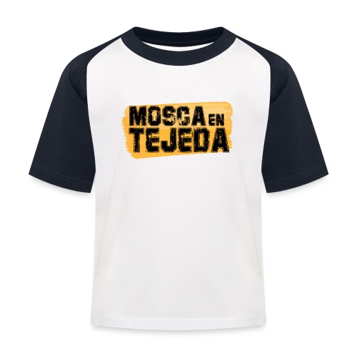 MOSCA EN TEJEDA (Logo) - Camiseta béisbol niño