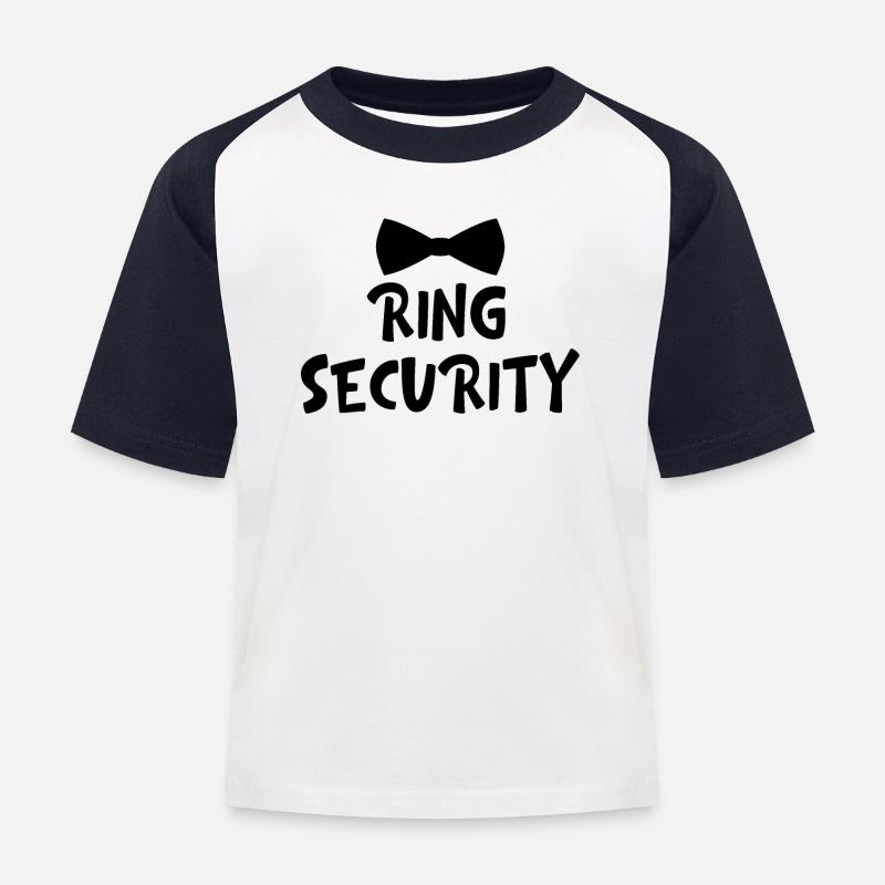 Mariage Mariage Mariage - T-shirt baseball Enfant - blanc/marine