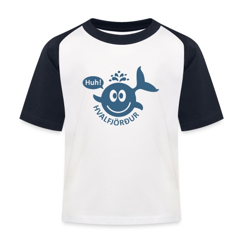 HUH! Hval #07 (Full Donation) - Kinder Baseball T-Shirt