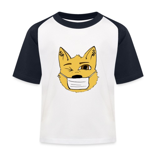 Masked dog - T-shirt baseball Enfant