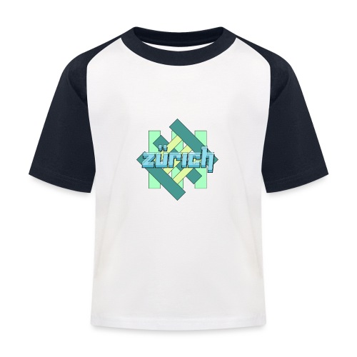 ZQR ZÜRICH - Kinder Baseball T-Shirt