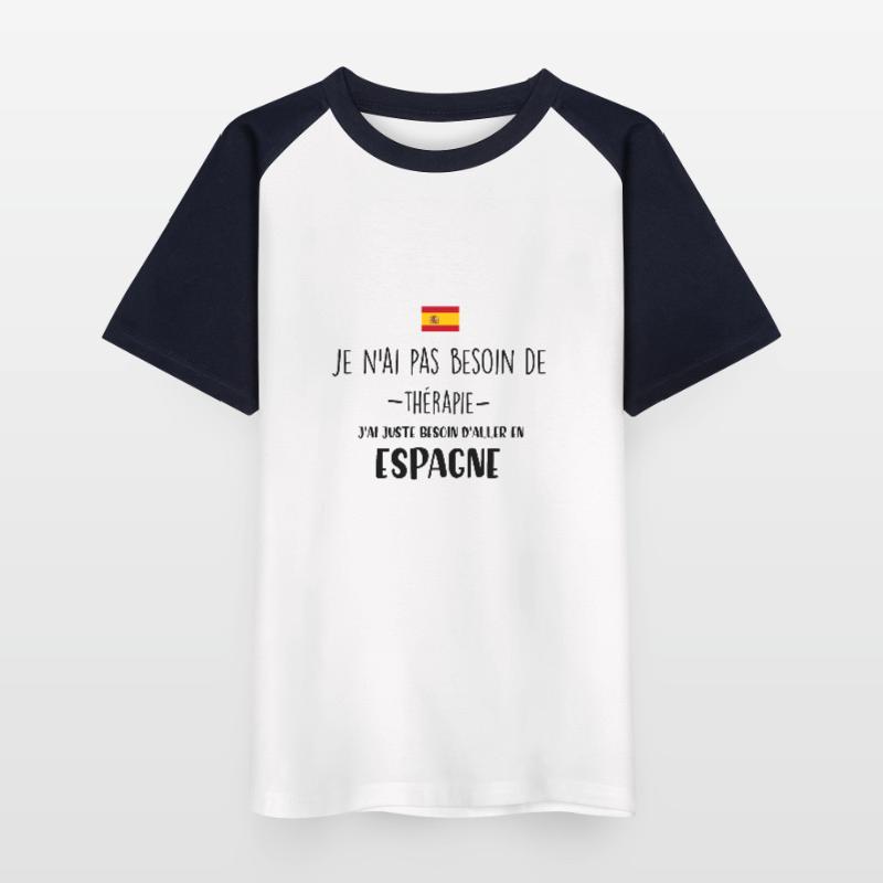 ESPAGNE T-shirt baseball Enfant