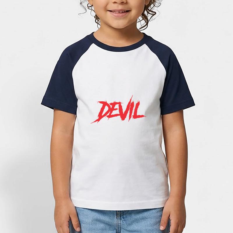 DEVIL Kids' Baseball T-Shirt